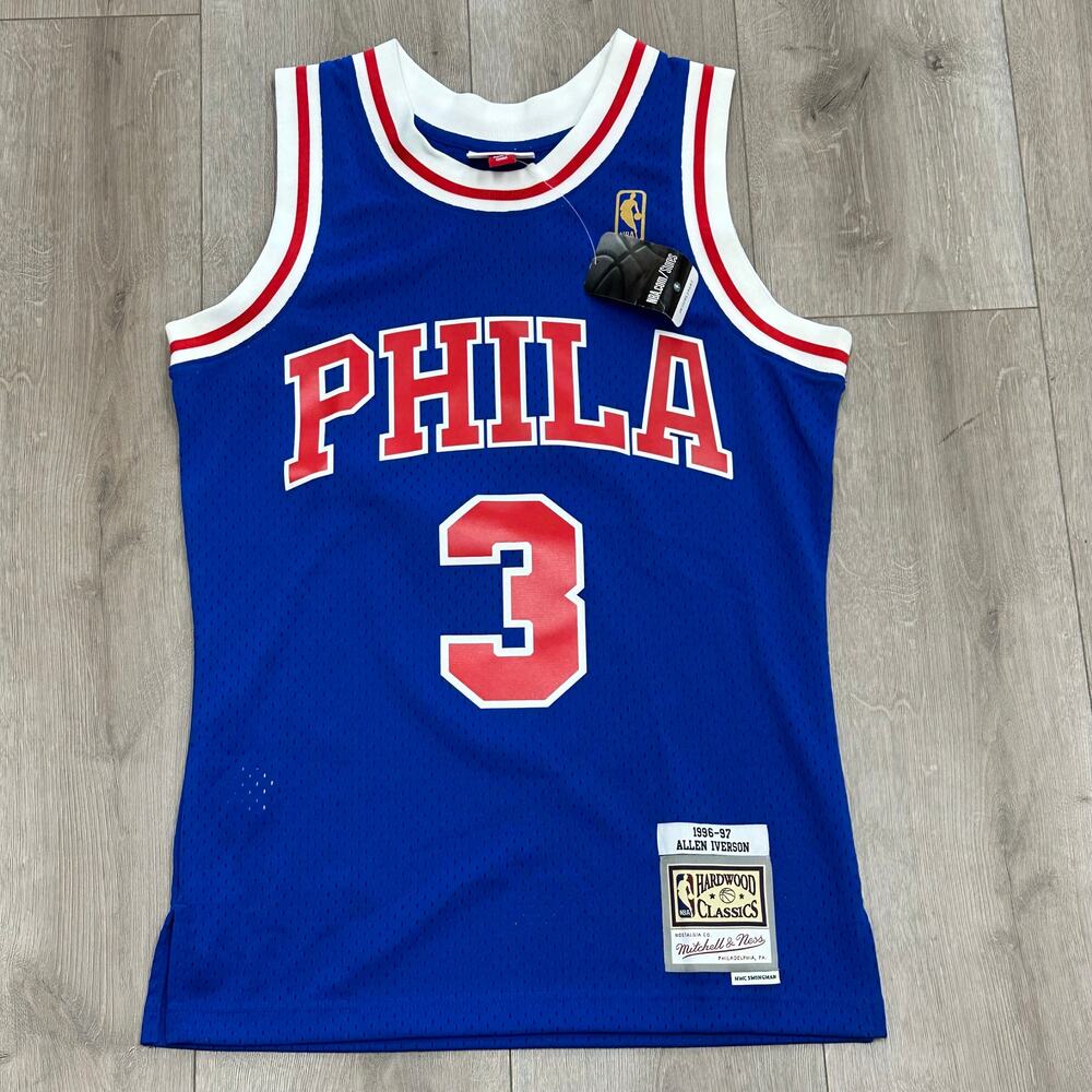 Mitchell & Ness Philadelphia 76ers Allen Iverson 1996/97 S Small B18
